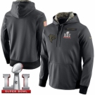 NFL Men's Atlanta Falcons Nike Anthracite Salute to Service Player Performance Super Bowl LI 51 Hoodie