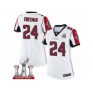 Women's Nike Atlanta Falcons #24 Devonta Freeman Limited White Super Bowl LI 51 NFL Jersey