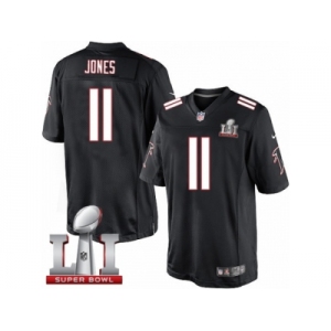 Youth Nike Atlanta Falcons #11 Julio Jones Limited Black Alternate Super Bowl LI 51 NFL Jersey