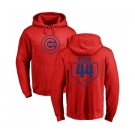 MLB Nike Chicago Cubs #44 Anthony Rizzo Red RBI Pullover Hoodie