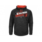 Men's Baltimore Orioles Authentic Collection Black Team Choice Streak Hoodie