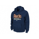 Arizona Diamondbacks Crimson Pullover Hoodie D.Blue