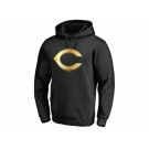 Cincinnati Reds Gold Collection Pullover Hoodie Black