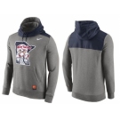 Men's Minnesota Twins Nike Gray Cooperstown Collection Hybrid Pullover Hoodie