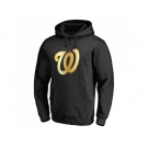 Washington Nationals Gold Collection Pullover Hoodie Black