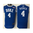 Duke Blue Devils #4 J.J. Redick Blue Basketball New Stitched NCAA Jersey