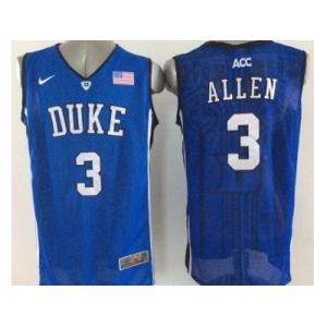 NCAA Duke Blue Devils #3 Grayson Allen Royal Blue Basketball Stitched Jerseys