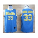 UCLA Bruins Kareem Abdul-Jabbar #33 College Basketball Jerseys Blue