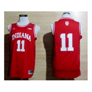 ncaa jerseys indiana hoosiers #11 isiah thomas red[big]