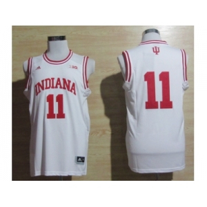 ncaa jerseys indiana hoosiers #11 isiah thomas white[big]