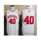 ncaa jerseys indiana hoosiers #40 cody zeller white[big]