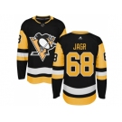 Adidas Men Pittsburgh Penguins #68 Jaromir Jagr Black Alternate Authentic Stitched NHL Jersey