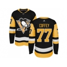 Adidas Men Pittsburgh Penguins #77 Paul Coffey Black Alternate Authentic Stitched NHL Jersey