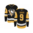 Adidas Men Pittsburgh Penguins #9 Pascal Dupuis Black Alternate Authentic Stitched NHL Jersey