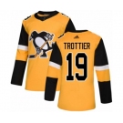 Adidas Pittsburgh Penguins #19 Bryan Trottier Authentic Gold Alternate NHL Jersey