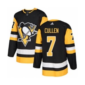 Adidas Pittsburgh Penguins #7 Matt Cullen Premier Black Home NHL Jersey