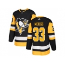 Men Adidas Pittsburgh Penguins #33 Greg McKegg Black Home Authentic Stitched NHL Jersey