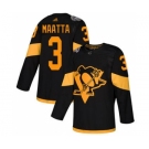 Men's Penguins #3 Olli Maatta Black 2019 Stadium Series Stitched Hockey Jersey