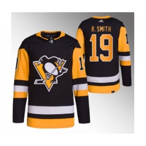 Men's Pittsburgh Penguins #19 Reilly Smith Black Stitched Jersey1
