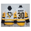 Men's Pittsburgh Penguins #30 Matt Murray White New Away Stitched NHL Jersey