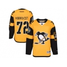 Men's Pittsburgh Penguins #72 Patric Hornqvist Gold 2017 Stadium Series Stitched NHL Jersey