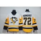 Men's Pittsburgh Penguins #72 Patric Hornqvist White New Away Stitched NHL Jersey