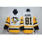 Men's Pittsburgh Penguins #81 Phil Kessel White New Away Stitched NHL Jersey