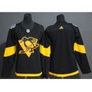 Men's Pittsburgh Penguins Blank Black 2019 Stadium Series Stitched Hockey Jersey