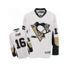 Men's Reebok Pittsburgh Penguins #16 Eric Fehr Premier White Away NHL Jersey