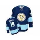 Men's Reebok Pittsburgh Penguins #19 Beau Bennett Authentic Navy Blue Third Vintage NHL Jersey