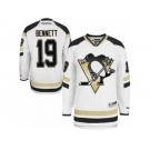 Men's Reebok Pittsburgh Penguins #19 Beau Bennett Authentic White 2014 Stadium Series NHL Jersey