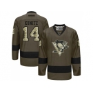 Pittsburgh Penguins #14 Chris Kunitz Green Salute to Service Stitched NHL Jersey