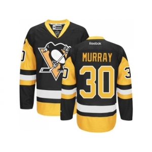 Pittsburgh Penguins #30 Matt Murray Black Alternate Stitched NHL Jersey