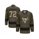 Pittsburgh Penguins #72 Patric Hornqvist Green Salute to Service Stitched NHL Jersey