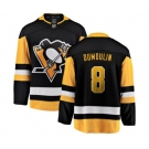 Pittsburgh Penguins #8 Brian Dumoulin Fanatics Branded Black Home Breakaway NHL Jersey