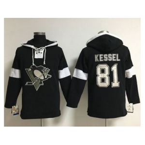 Pittsburgh Penguins #81 Phil Kessel Black Pullover NHL Hoodie