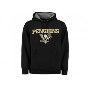 Pittsburgh Penguins Black Rinkside Grayton Pullover Hoodie