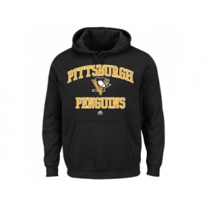 Pittsburgh Penguins Majestic Black Heart & Soul Hoodie