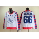 nhl Pittsburgh Penguins #66 Lemieux all star 75th Anniversary white CCM