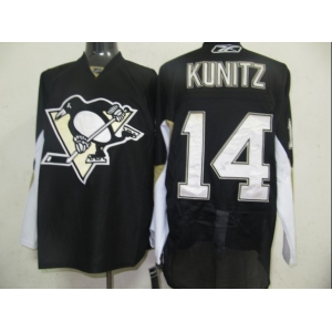 nhl jerseys pittsburgh penguins #14 kunitz black