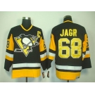 nhl jerseys pittsburgh penguins #68 jagr black[2011 new]