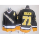 nhl jerseys pittsburgh penguins #71 malkin black-yellow[new]