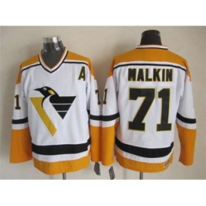 nhl jerseys pittsburgh penguins #71 malkin white[patch A][2015 new]