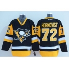 nhl jerseys pittsburgh penguins #72 hornovist black-yellow