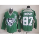 nhl jerseys pittsburgh penguins #87 sidney crosby training green