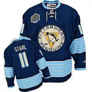 nhl pittsburgh penguins #11 staal blue [2011 winter classic]