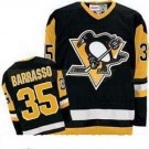 nhl pittsburgh penguins #35 borrasso m&n black