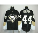 nhl pittsburgh penguins #44 orpik black