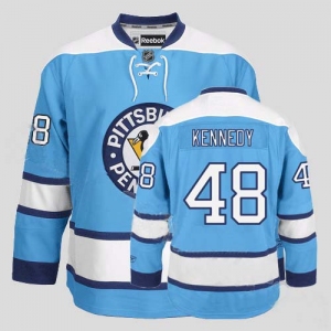 nhl pittsburgh penguins #48 kennedy blue