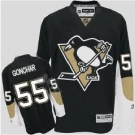 nhl pittsburgh penguins #55 gonchar black